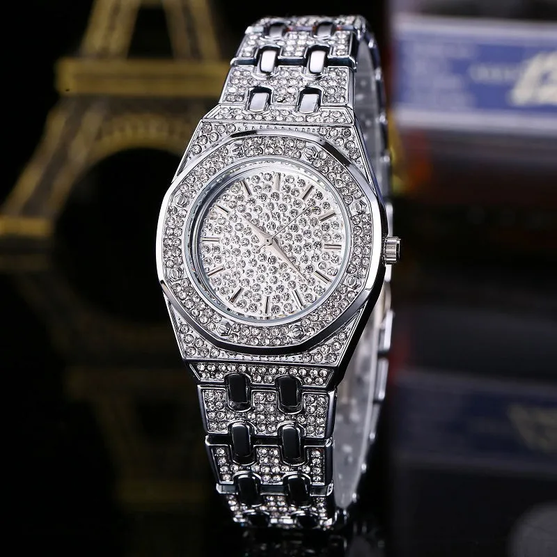 Fashion Full Of Diamond Waterproof  Women's Watch