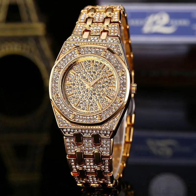 Fashion Full Of Diamond Waterproof  Women's Watch