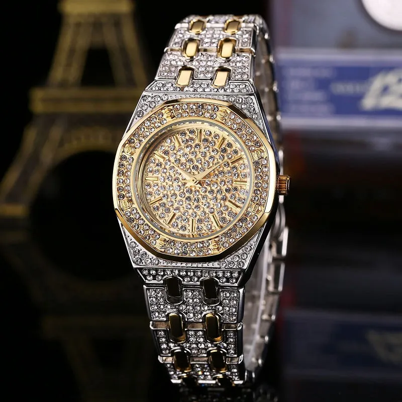 Fashion Full Of Diamond Waterproof  Women's Watch