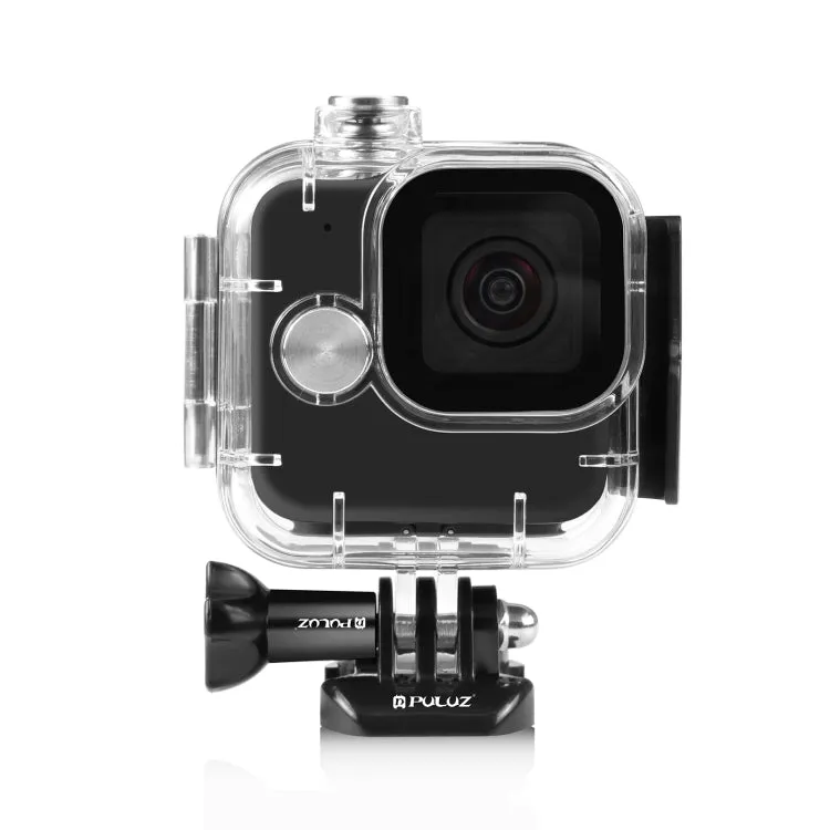 For GoPro Hero11 Black Mini PULUZ 40m Waterproof Housing Protective Case with Buckle Basic Mount & Screw (Transparent)