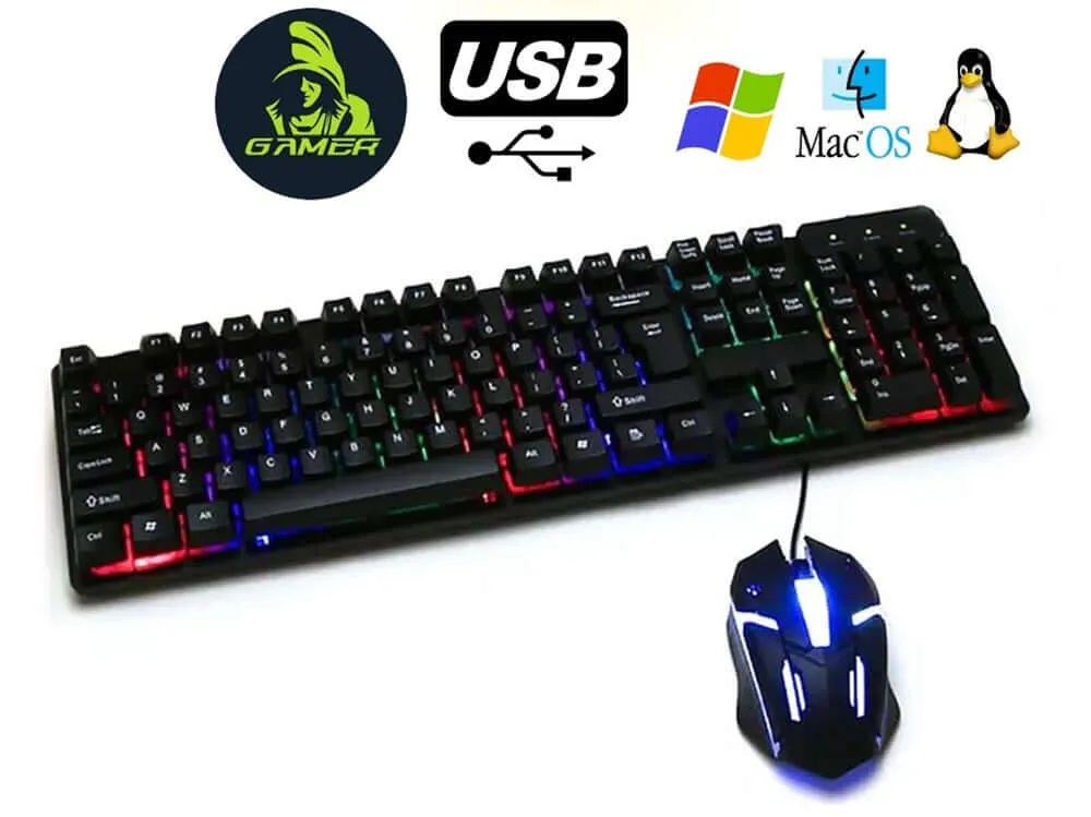 Gaming Keyboard Mouse