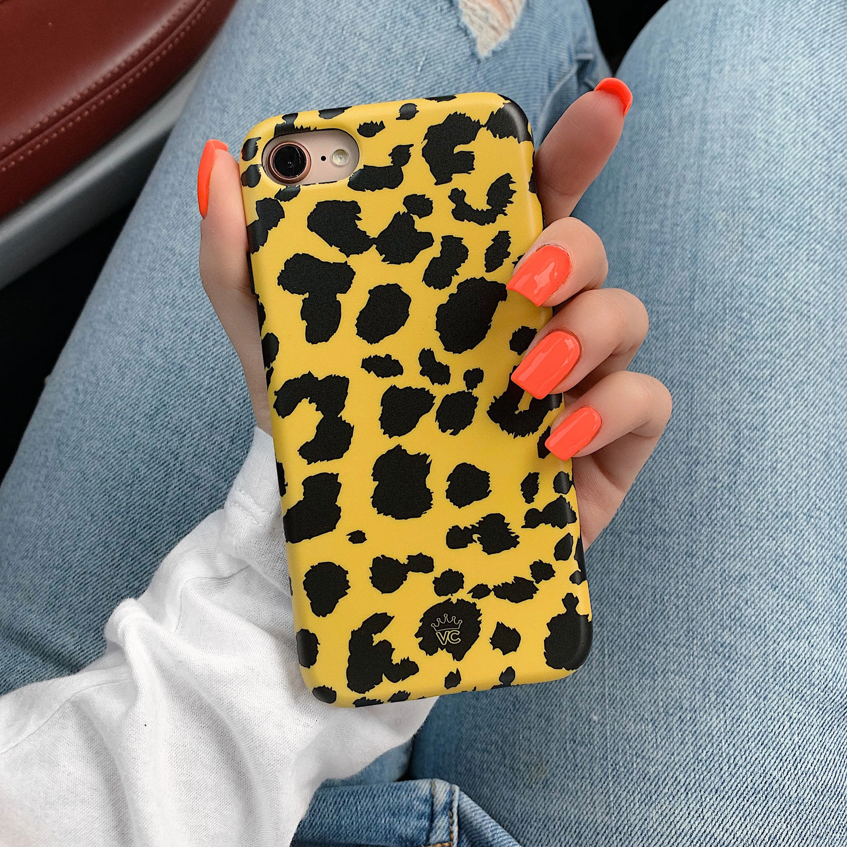 Golden Cheetah iPhone Case