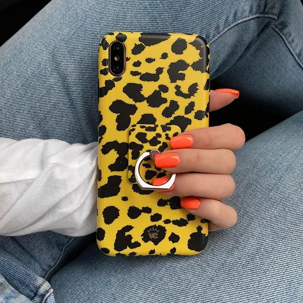 Golden Cheetah iPhone Case