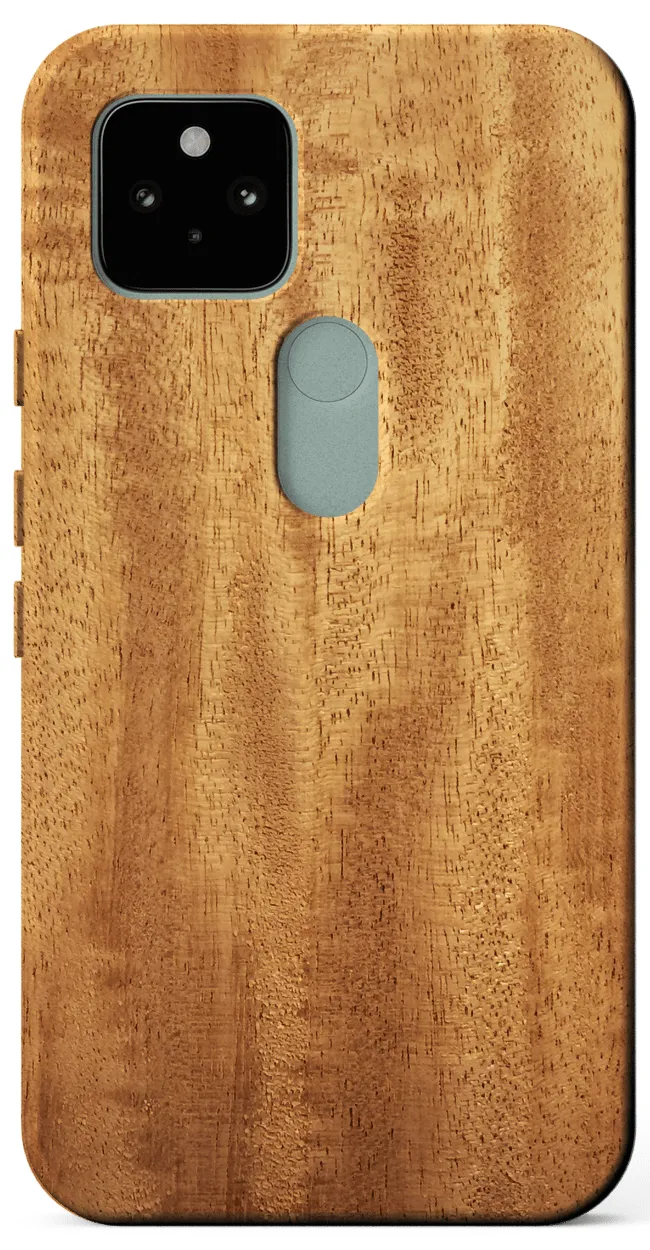 Google Pixel 5 Wood Case