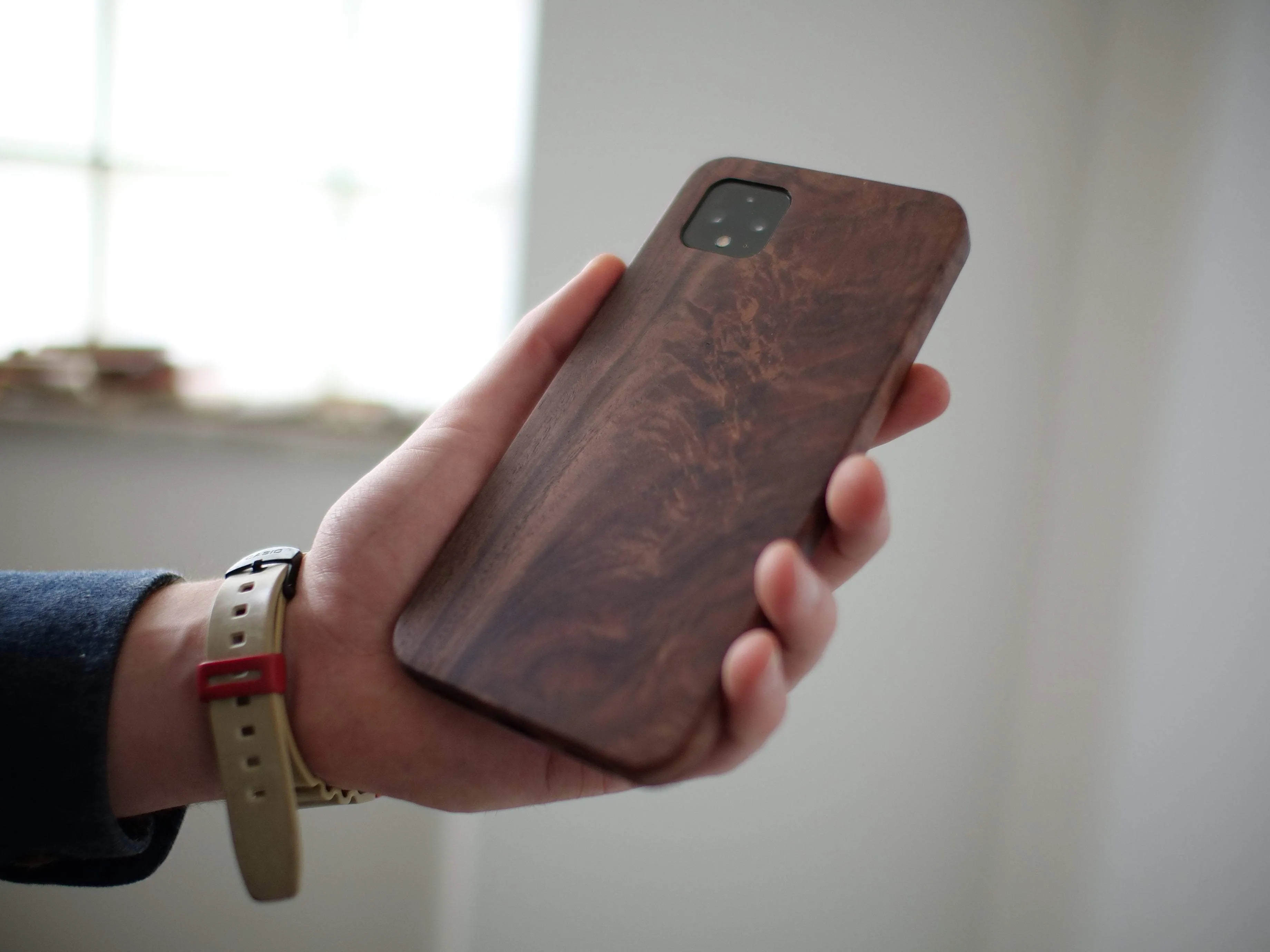 Google Pixel 5 Wood Case