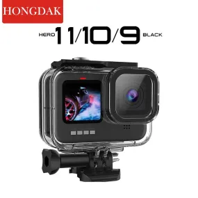 GoPro Hero 11 10 9 Black Case Waterproof 60M Housing Diving Protective For Go Pro 9 10 GoPro9 Underwater Dive Cover Accessories