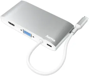 HAMA USB-C 8 PORT 3XUSB-A 2XUSB-C