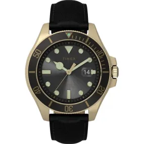 Harborside Coast Leather Strap Watch TW2V42200