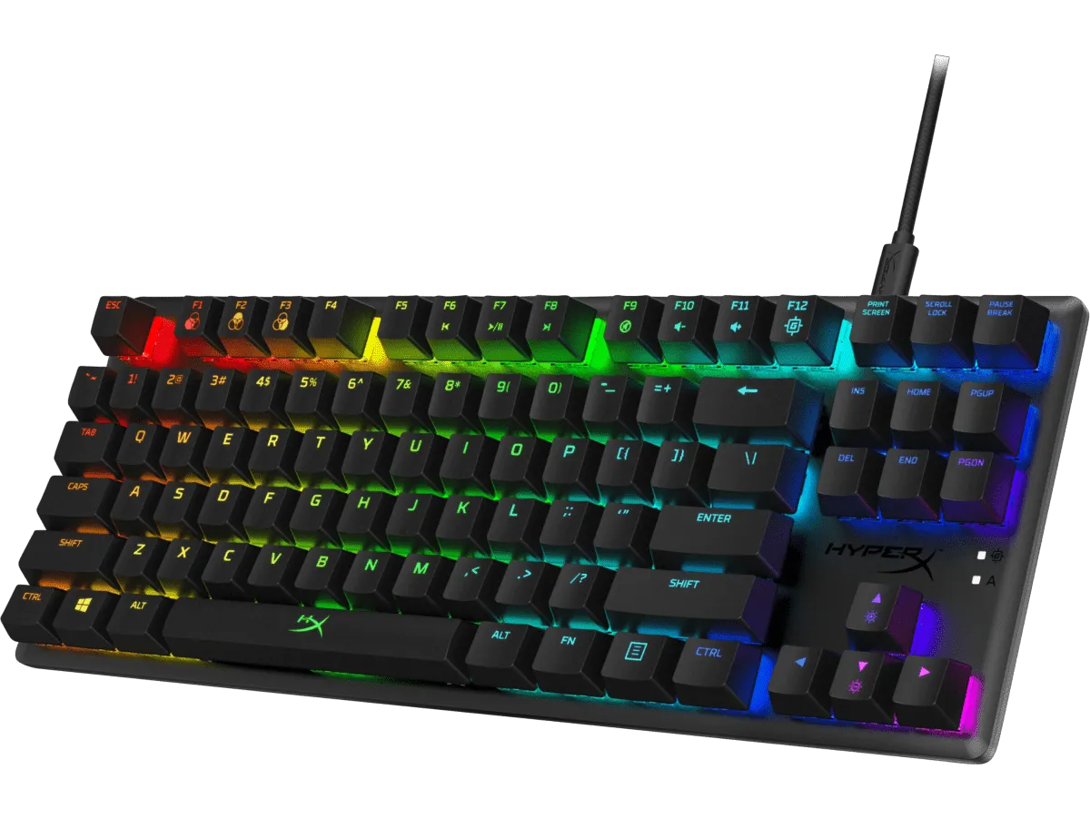 HyperX Alloy Origins Core Tenkeyless Mechanical Gaming Keyboard (HyperX Blue Switch) - 4P5P2AA#ABA