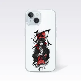 Itachi Sharignan Anime Clear Silicon Cover