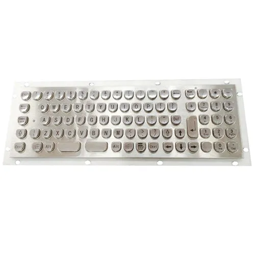 KBS-PC-U Stainless Steel Mini Keyboard