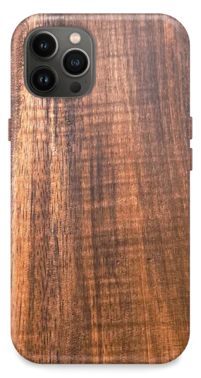 Kerf Select Curly Koa Wood Phone Case