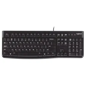 Keyboard Logitech K120 Black Qwerty US