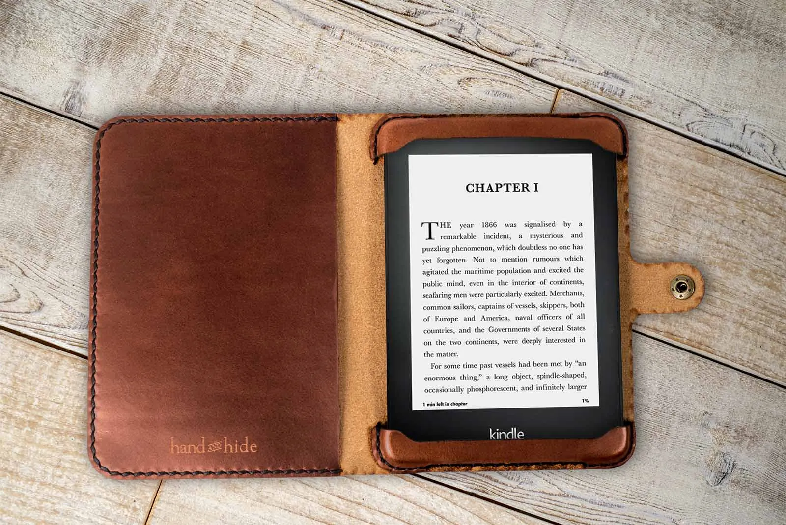 Kindle Paperwhite Classic Leather Tablet Case