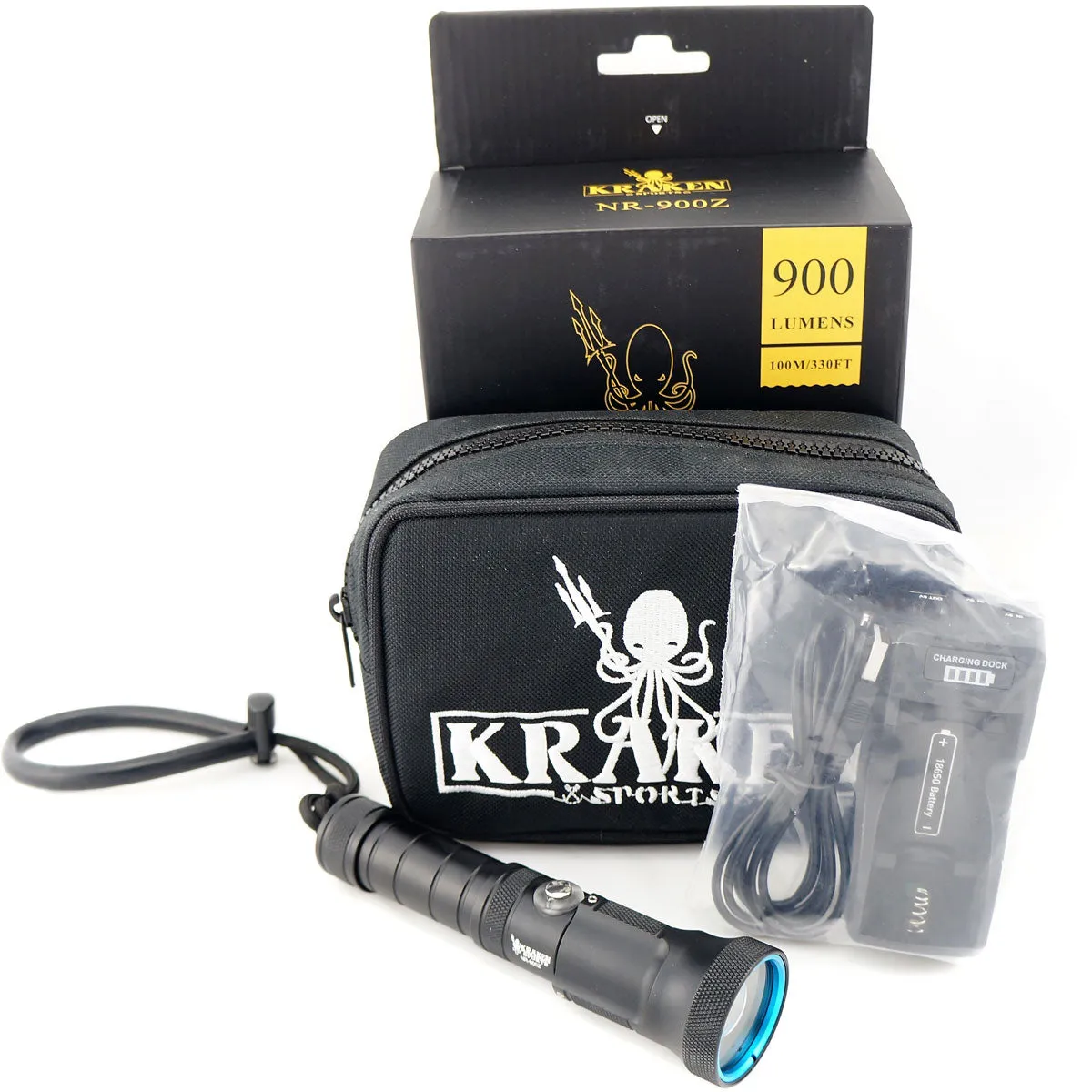 Kraken Sports NR-900 Zoom Dive Light