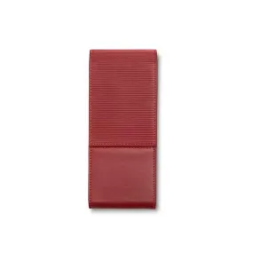 LAMY Leather Case (3 Slots) - Premium Red