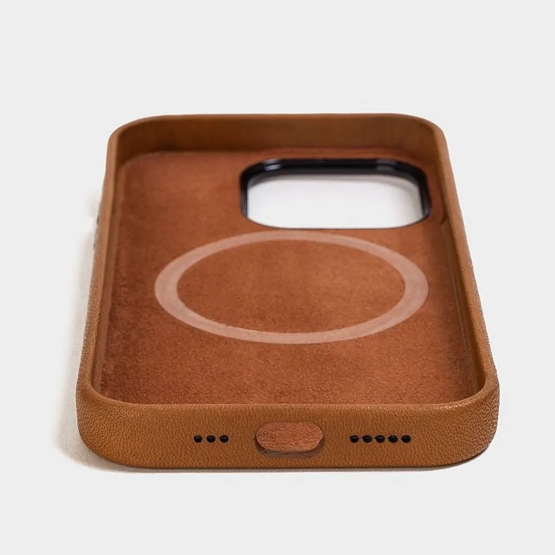 Leather iPhone Case with MagSafe | L01