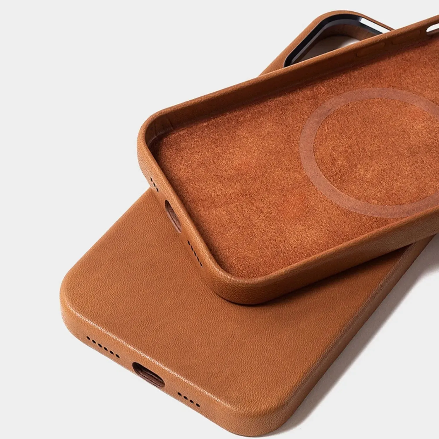 Leather iPhone Case with MagSafe | L01