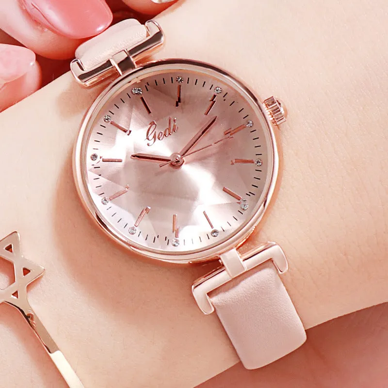 Leisure Ultra-thin Strap Women's Watch