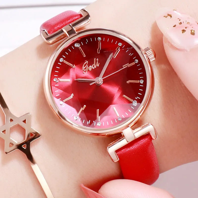 Leisure Ultra-thin Strap Women's Watch