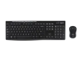 Logitech MK270R | Full Size Wireless Membrane Keyboard & Mouse Combo