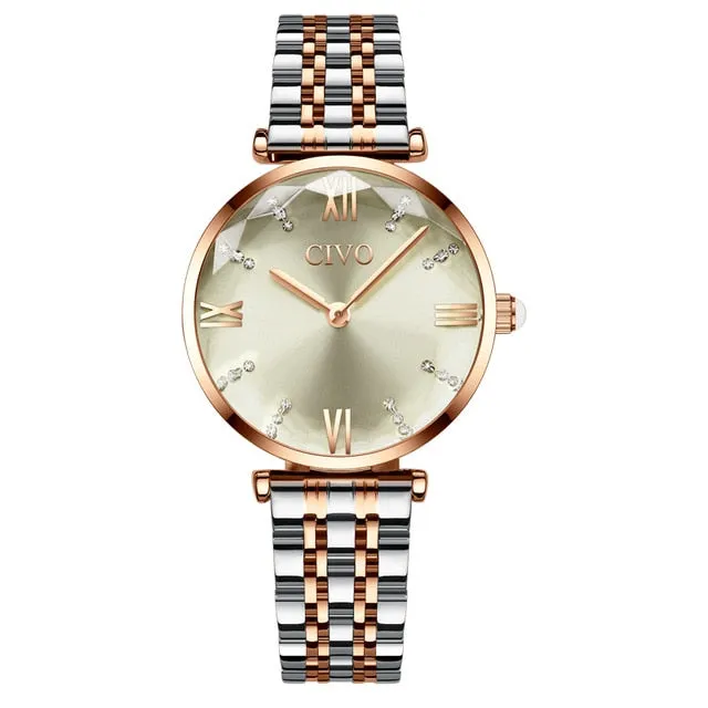 Luxury Crystal Watch Women