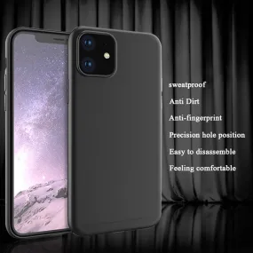 Luxury Phone Case For iPhone XR XS MAX X Ultra Thin Slim Cover for iPhone 11 2019 11 Pro Max Soft Back Shell Coque Funda Black