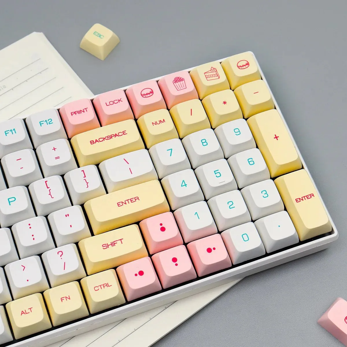 Macaroon XDA PBT Keycaps