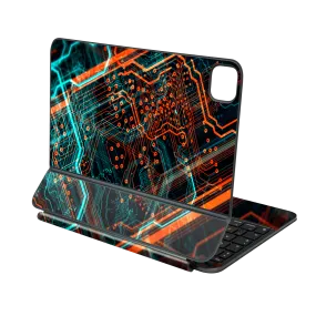 Magic Keyboard for iPad PRO 13” (M4, 2024) SIGNATURE NEON PCB Board Skin