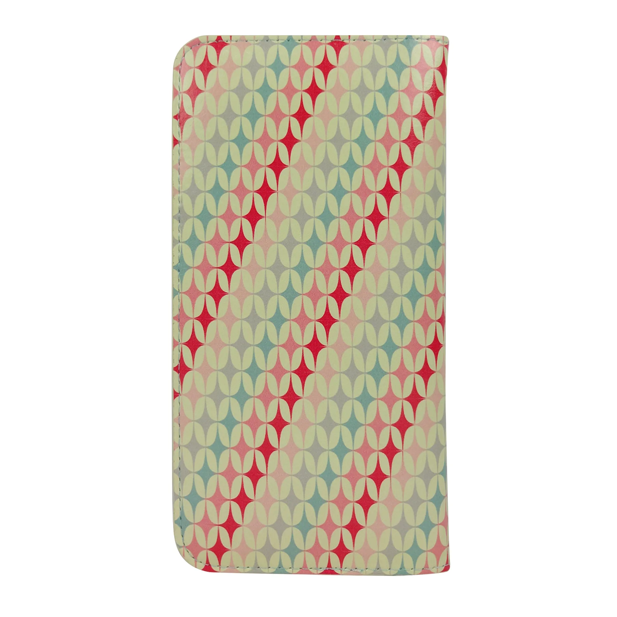 Magnetic Slim Wallet - Pink Stars