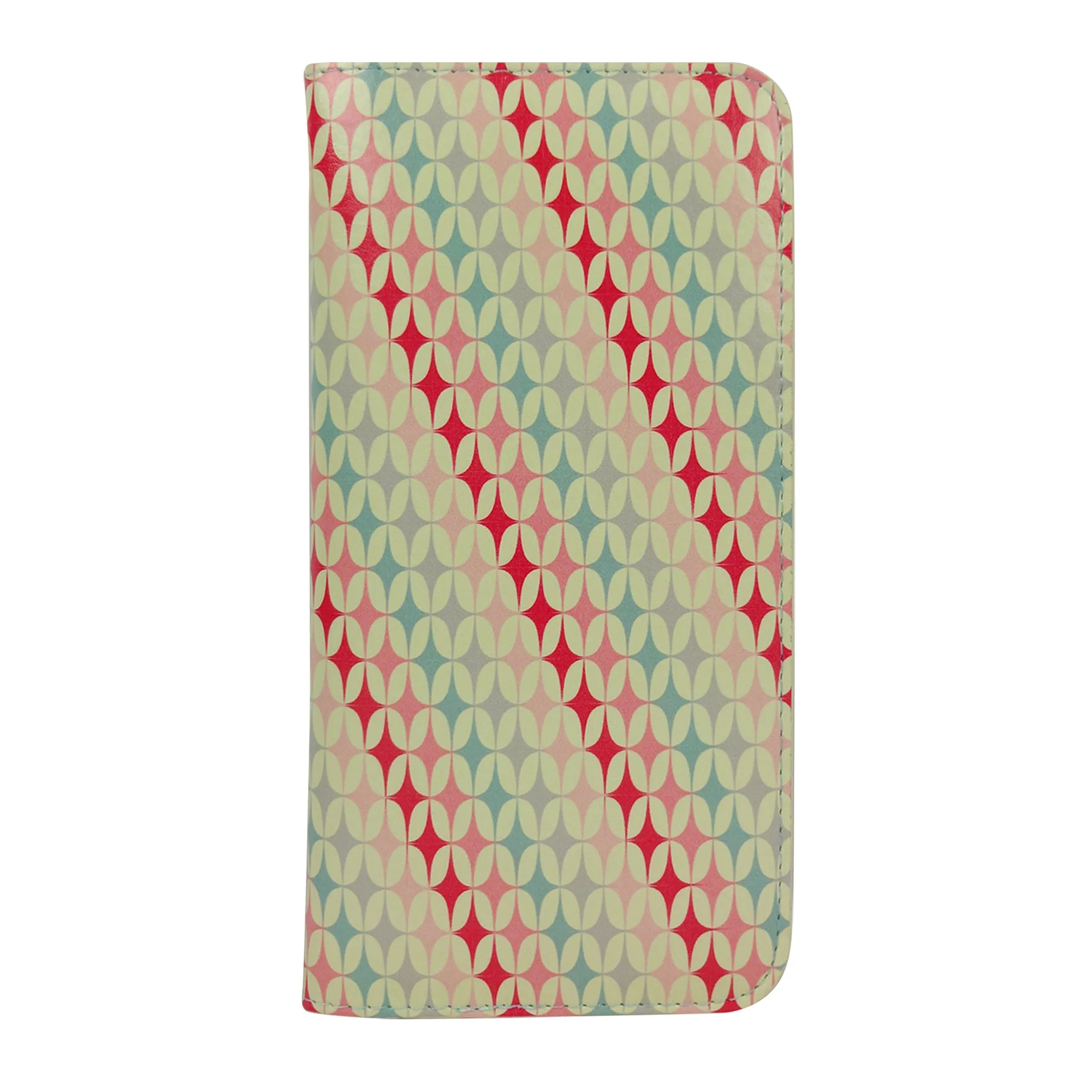 Magnetic Slim Wallet - Pink Stars