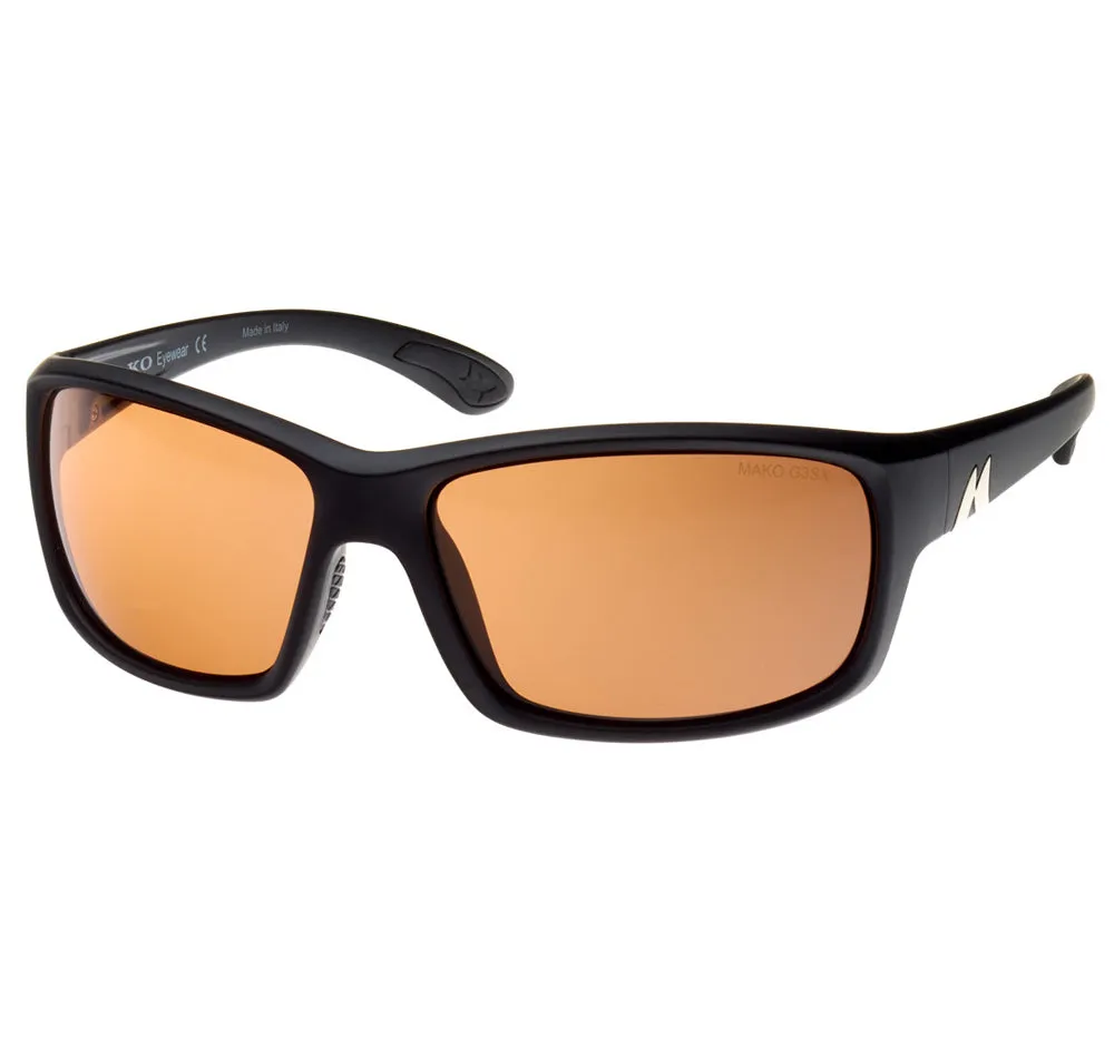 Mako 9604 Edge Matte Black HD Sunglasses