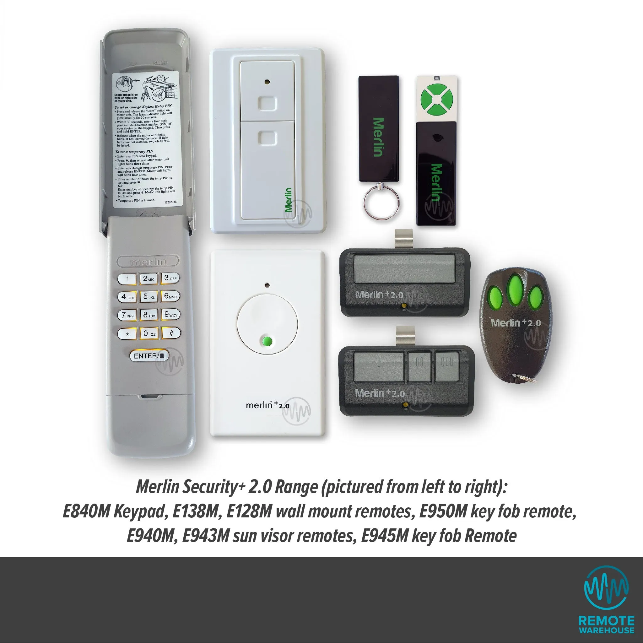 Merlin  2.0 E840M Wireless Keypad