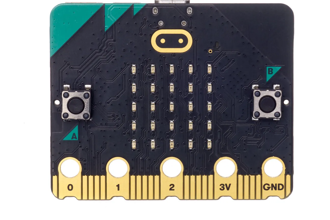 micro:bit v2 with Clear Case