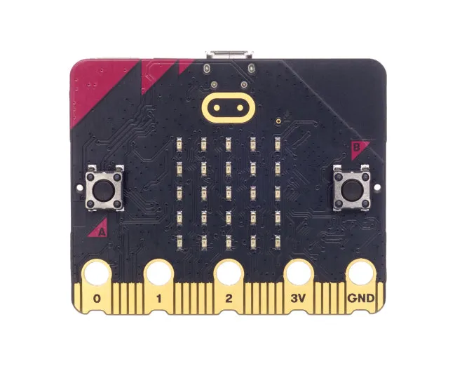 micro:bit v2 with Clear Case