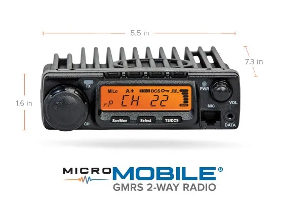 Midland MXT400 MicroMobile 2-Way Radio