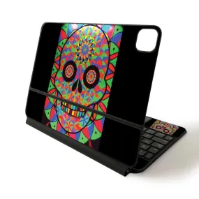 MightySkins APIPSK1120-Geo Sugar Skull Skin for Apple Magic Keyboard f