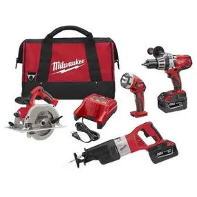 Milwaukee 0928-29 M28 28V Cordless Lithium-Ion 4-Tool Combo Kit