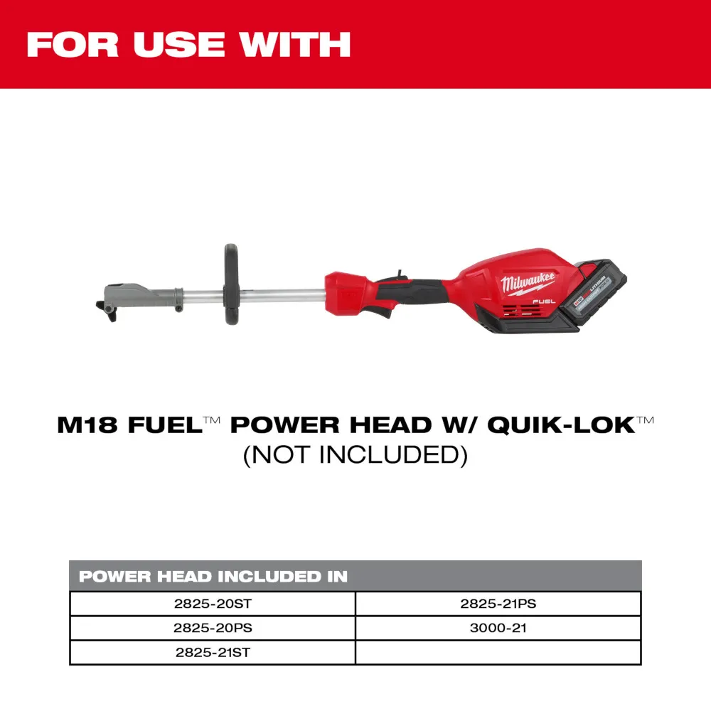 Milwaukee M18 Fuel Quik-Lok 3ft Attachment Extension