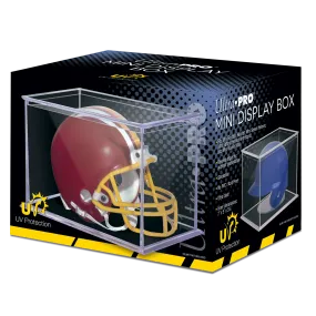 Mini Helmet & Figurines UV Display Case