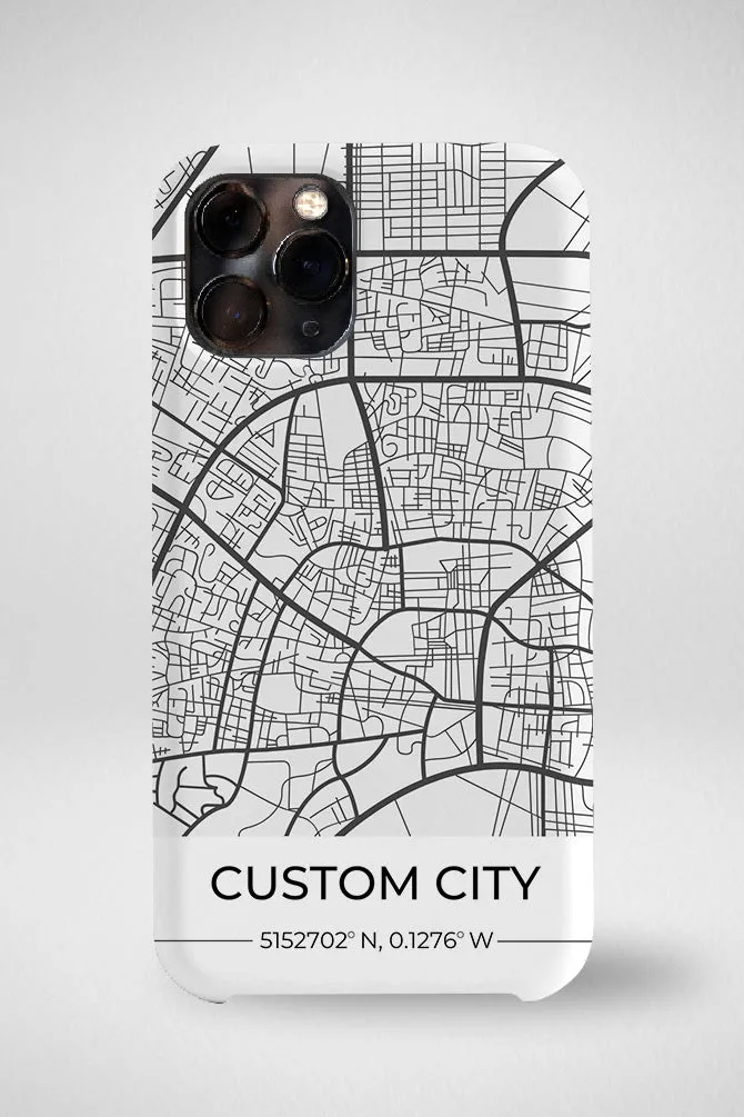 My City Customized Hard Mobile Case - iPhone, Samsung, OnePlus & Xiaomi