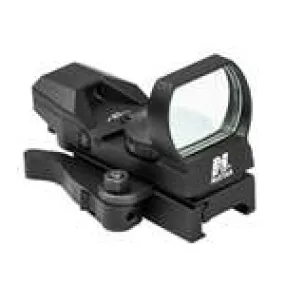 NcStar Red Four Reticle Reflex- QR Mount- Black