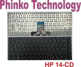 NEW Keyboard for HP Pavilion X360 14-cd Series Black ( no backlit )