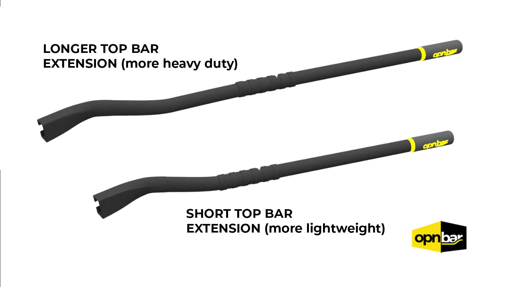 *NEW SPECIAL VERSION* OPNBar Version 4 (1 Pack) Large Mouth Leverage Bar with Extension Pole (Short Lightweight Version) - for Shipping Container Doors - Optional 5th Wheel Release - Made in The USA by SCS International