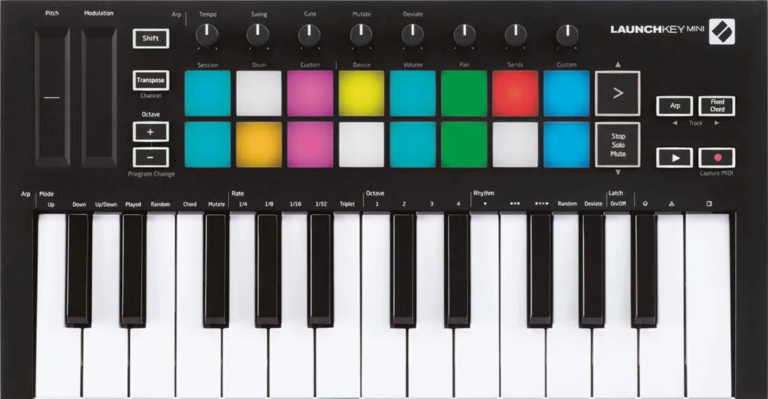 Novation LAUNCHKEY MINI MK3 Controllers