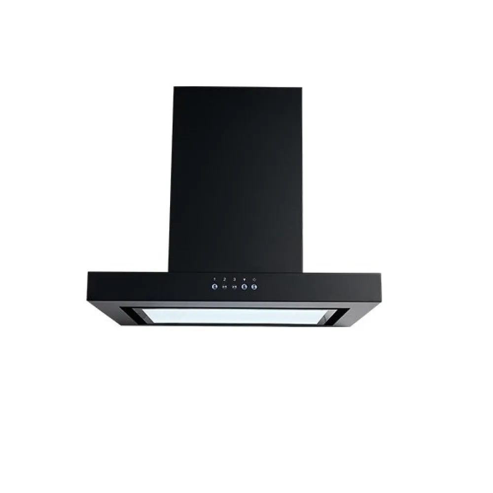 Omega ORC60MB 60cm Matte Black Canopy Rangehood - Special Order