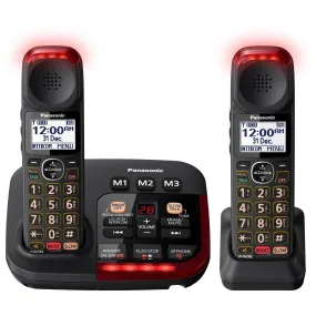 Panasonic KX-TGM422AZB Amplified Cordless Twin Handset