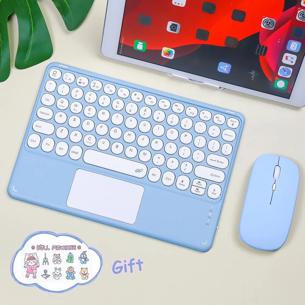 Pastel Wireless iPad Keyboard & Mouse