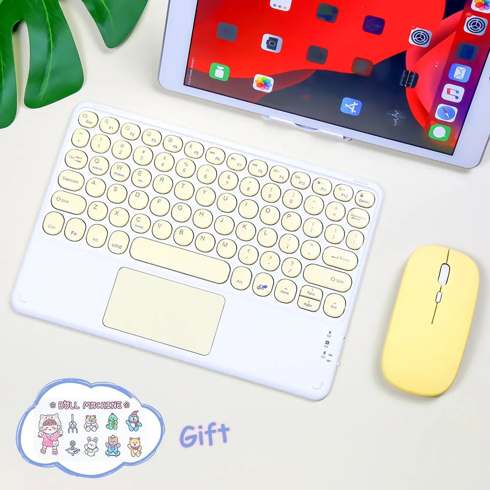 Pastel Wireless iPad Keyboard & Mouse