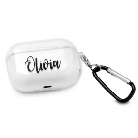 Personalized Clear Case with Name for Airpods Pro Charging Case